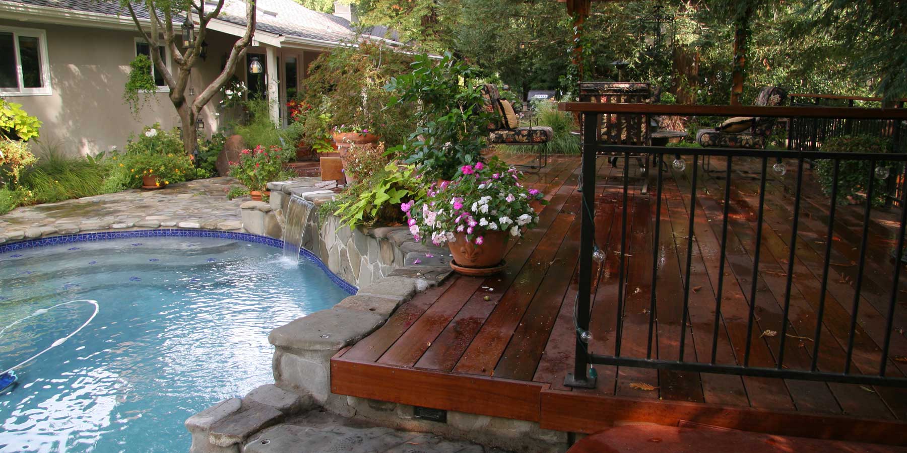 Poolside Deck